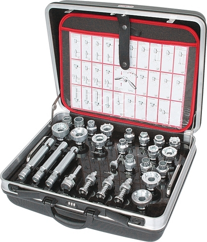Cyclus Gereedschapskoffer snap.in compleet 30 stuks - 7202700
